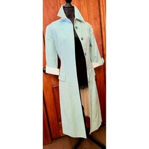 Shin Choi Bergdorf Goodman Spring Trench Coat Vintage MINT! 90s